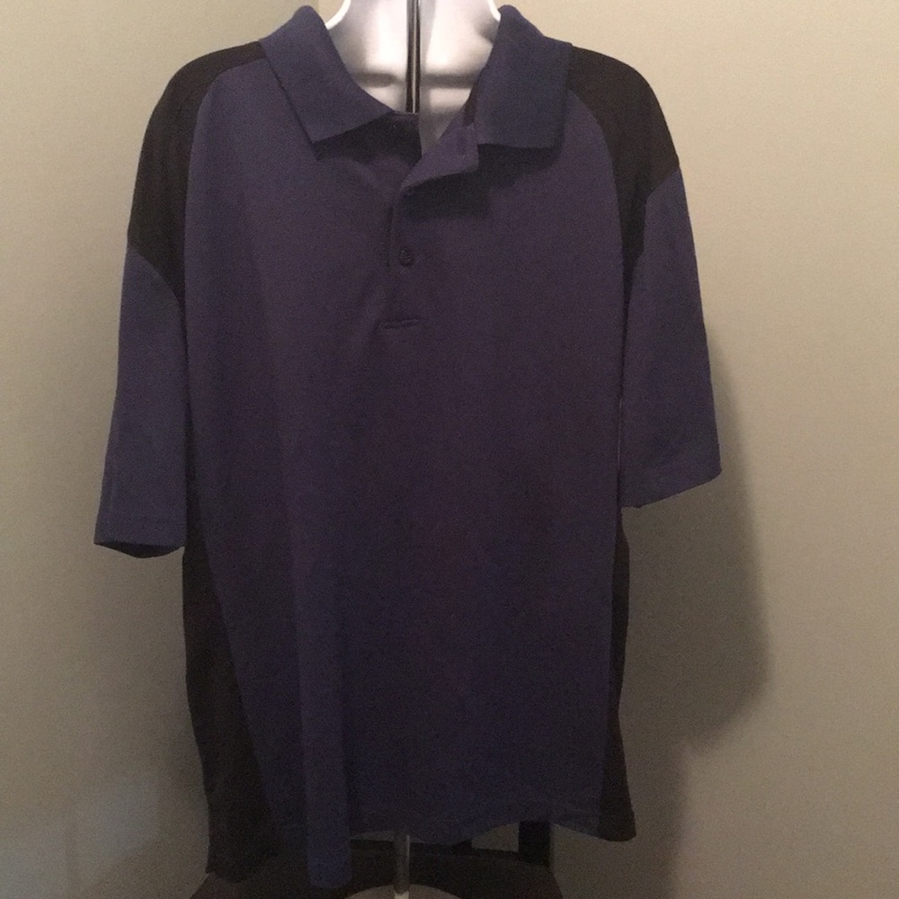 Men’s Golf Shirt. Navy   Donated